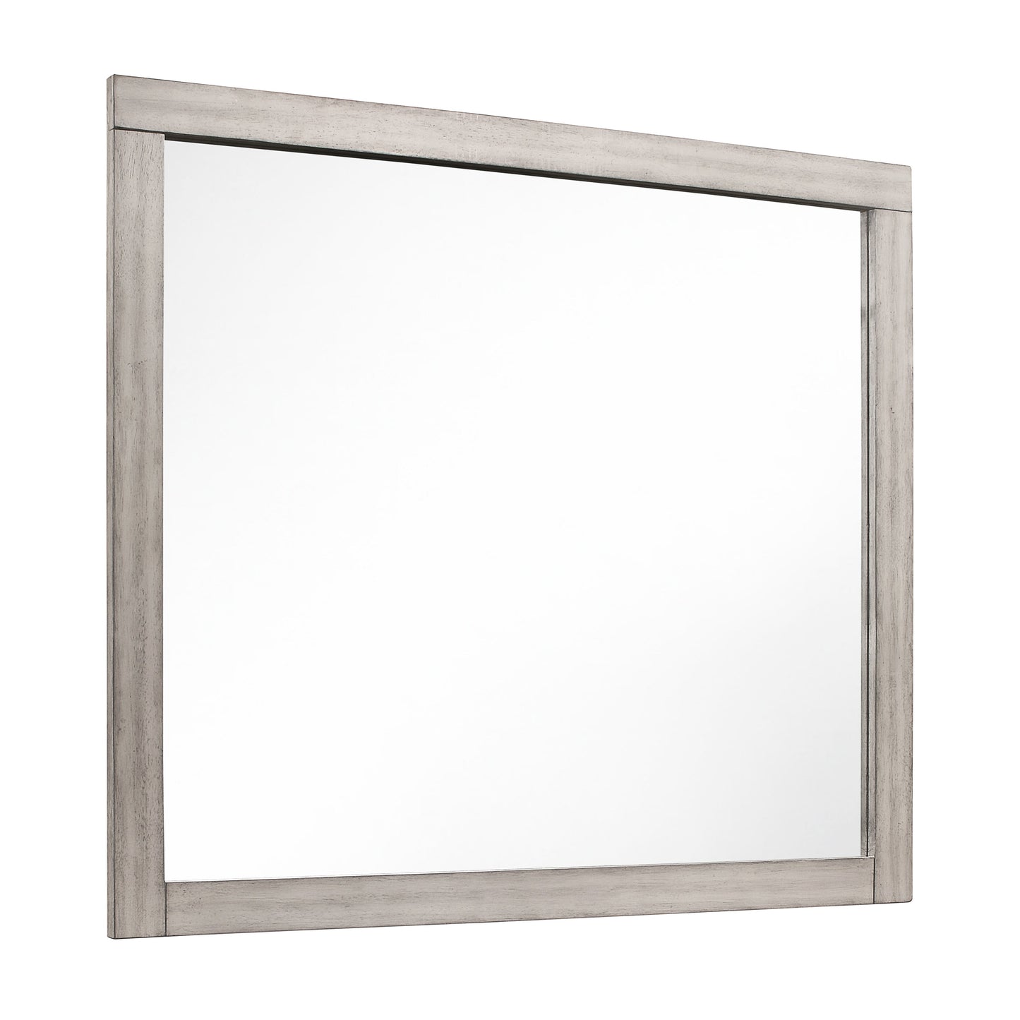 Zephyr Light Gray Mirror (Mirror Only) - 1577-6 - Luna Furniture - Dallas Store