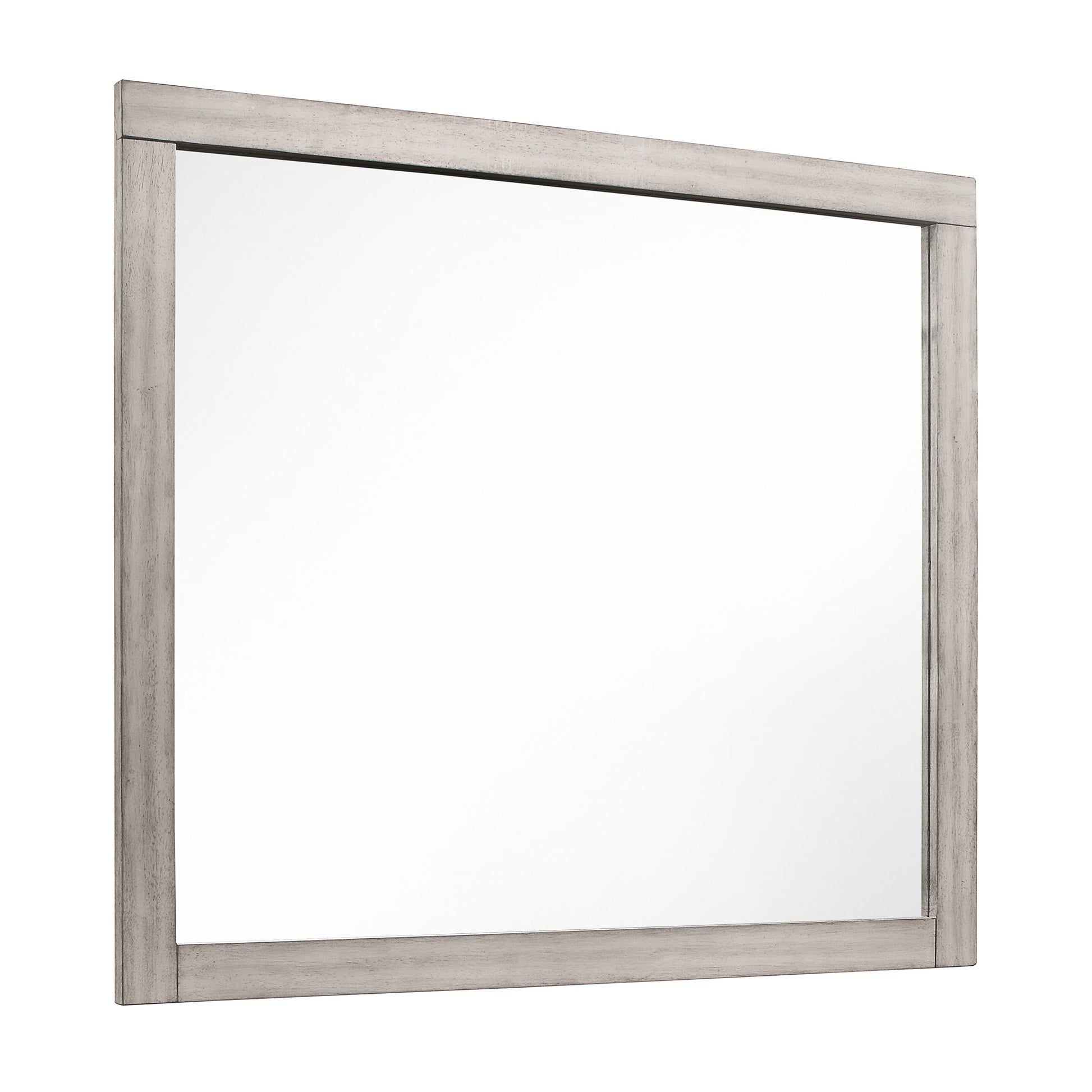Zephyr Light Gray Mirror (Mirror Only) - 1577-6 - Luna Furniture - Dallas Store