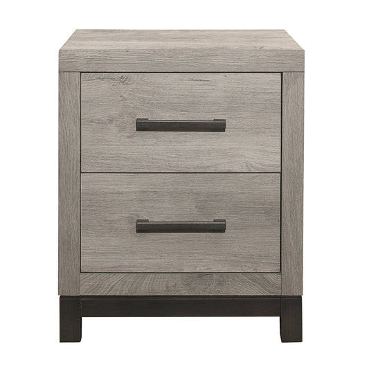 Zephyr Light Gray Nightstand - 1577-4 - Luna Furniture - Dallas Store