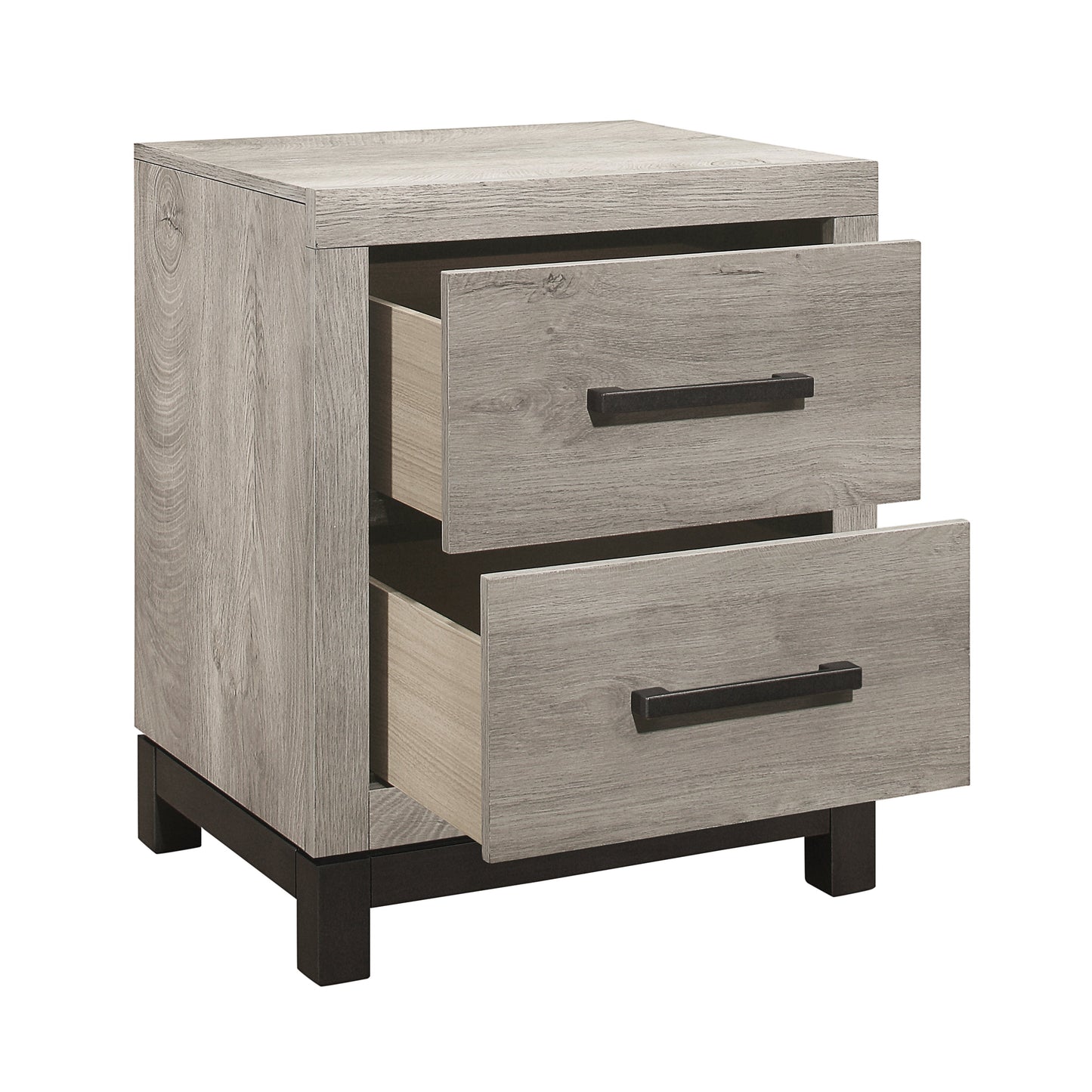 Zephyr Light Gray Nightstand - 1577-4 - Luna Furniture - Dallas Store