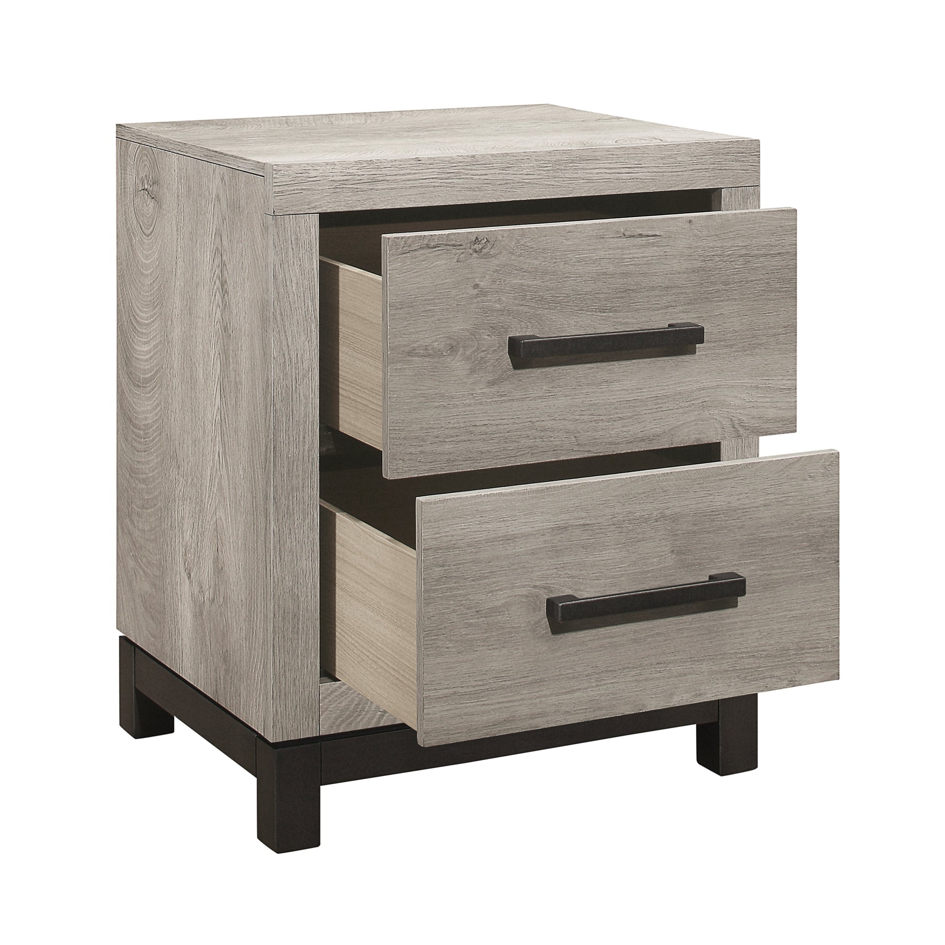 Zephyr Light Gray Nightstand - 1577-4 - Luna Furniture - Dallas Store
